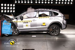 La Subaru XV obtient cinq étoiles aux crash-tests Euro NCAP