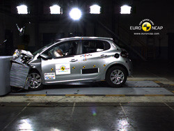 La Peugeot 208 obtient cinq étoiles à l’Euro NCAP