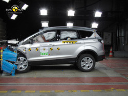 Le SUV compact Ford Kuga obtient 5 étoiles aux crash-tests Euro NCAP