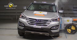 Le Hyundai Santa Fe obtient cinq étoiles aux crash-tests Euro NCAP