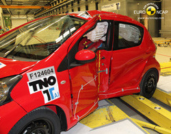 La Peugeot 107 créditée de trois étoiles à l’Euro NCAP