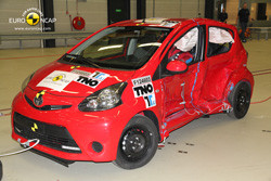 La Toyota Aygo créditée de trois étoiles à l’Euro NCAP