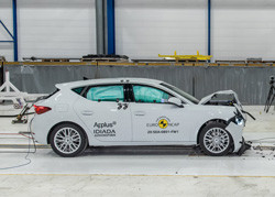 La berline compacte Seat Leon obtient cinq étoiles aux crash-tests Euro NCAP