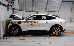 La Ford Mustang Mach-E obtient cinq étoiles aux crash-tests Euro NCAP