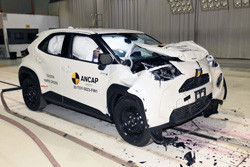 La Toyota Yaris Cross obtient cinq étoiles aux crash-tests Euro NCAP