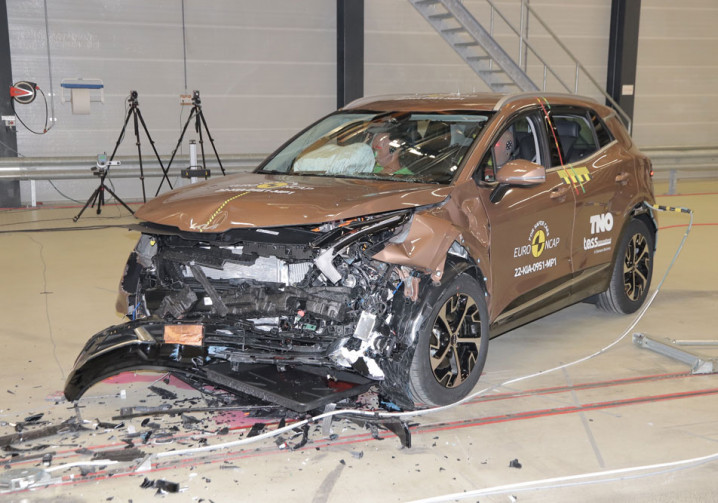 Le Kia Sportage obtient cinq étoiles aux crash-tests Euro NCAP 2022