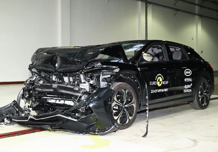 La berline Citroën C5-X obtient quatre étoiles sur cinq possibles aux crash-tests Euro NCAP 2022