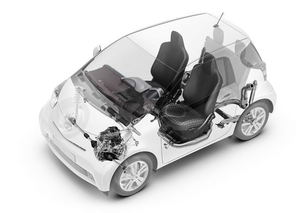 Les 6 innovations « gain de place » de la Toyota iQ