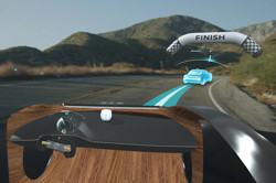 La technologie I2V Nissan associant le virtuel au réel en test grandeur nature
