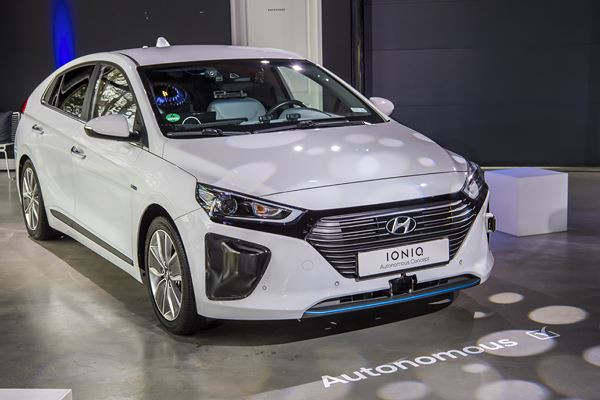 La Hyundai Ioniq Autonome expérimente la conduite autonome de niveau 4