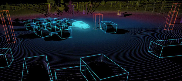 Le scanner LiDAR Valeo reconstitue tout ce qui se passe autour de la voiture