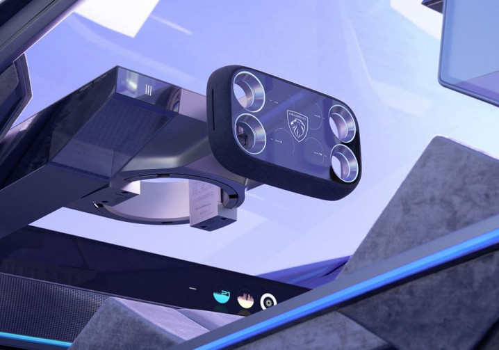 La commande Hypersquare de Peugeot s'inspire du monde du digital