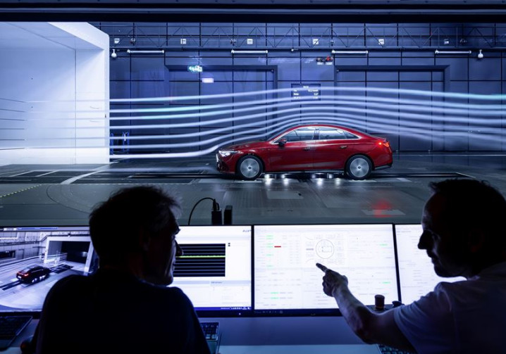 La Mercedes CLA électrique bénéficie d'optimisations aérodynamiques