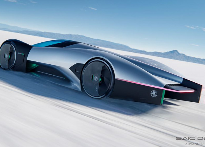 Le concept de supercar électrique EXE181 rend hommage aux records de vitesse de l'histoire de MG Motor