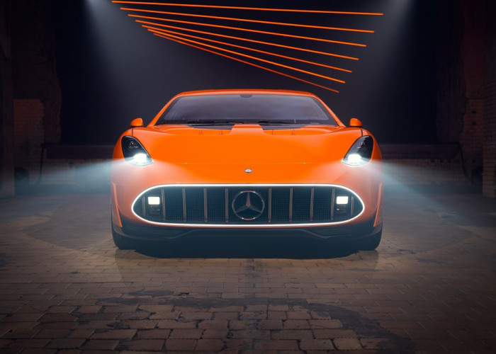 Le concept de coupé quatre portes AMG GT XX embarque un programme technologique électrique d'avant-garde