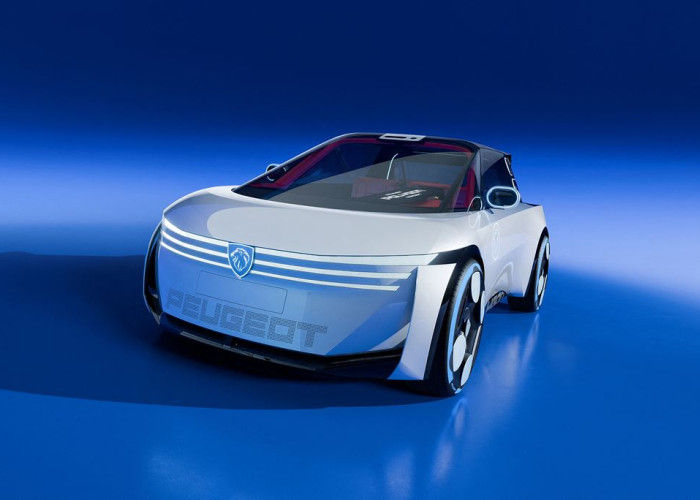 Le concept-car Peugeot Polygon Concept est un laboratoire roulant de moins de 4 mètres