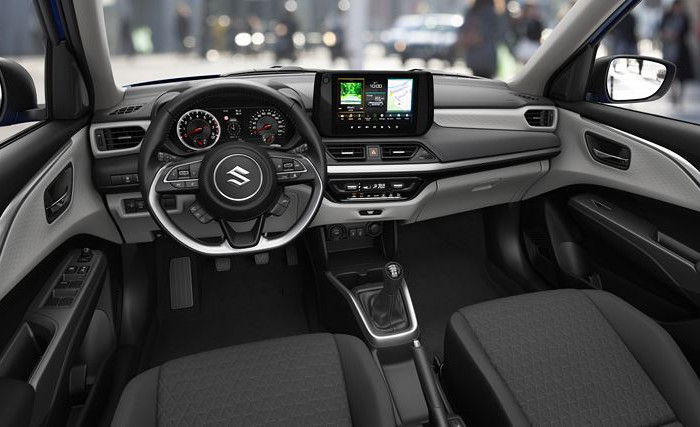 La citadine Suzuki Swift de quatrième génération se distingue par un design expressif