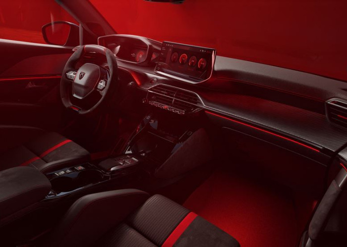 La Peugeot E-208 GTi embarque un moteur électrique de 280 ch
