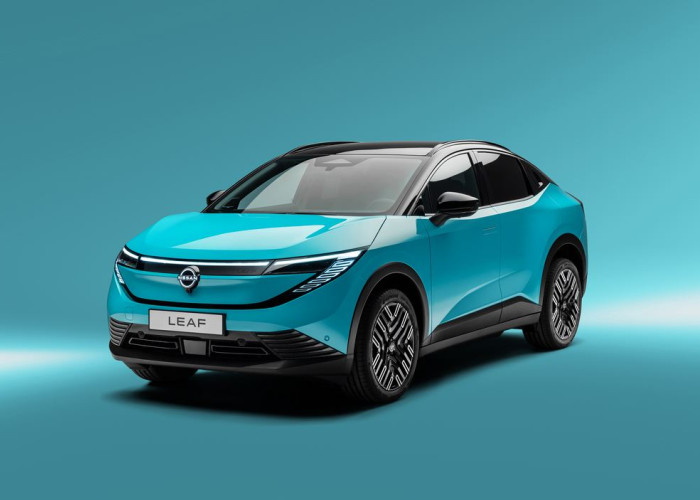 La Nissan Leaf électrique affiche un style fluide de crossover aérodynamique affûté