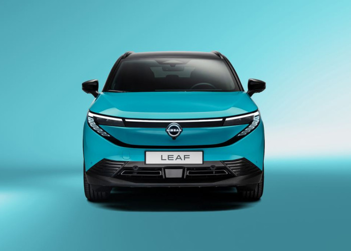 La Nissan Leaf électrique affiche un style fluide de crossover aérodynamique affûté