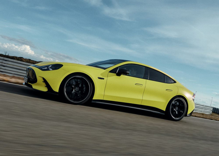 Le coupé 4 portes Mercedes-AMG GT délivre jusqu'à 1 169 ch de puissance maximale