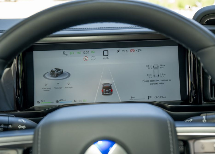 Le SUV Denza Bao 5 hybride rechargeable développe une puissance cumulée de 544 ch