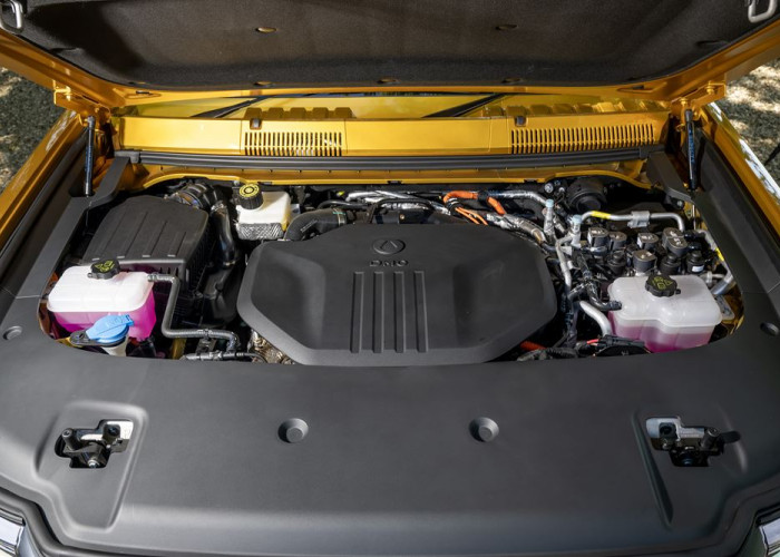 Le SUV Denza Bao 5 hybride rechargeable développe une puissance cumulée de 544 ch