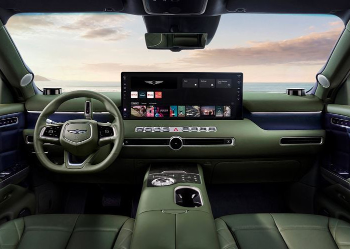 Le grand SUV Genesis GV90 électrique revendique un design d'inspiration coréenne