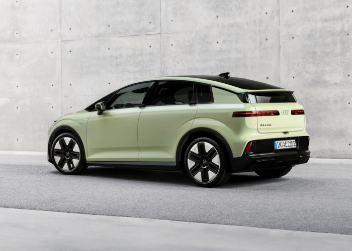 L'Audi A2 e-tron électrique permet d'atteindre jusqu'à 649 kilomètres d'autonomie WLTP