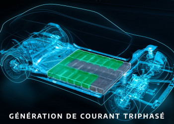 Une batterie intégrant les fonctions d'onduleur et de chargeur plus efficace pour les véhicules électriques