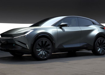 Le Toyota bZ Compact SUV Concept électrique se démarque par son design futuriste