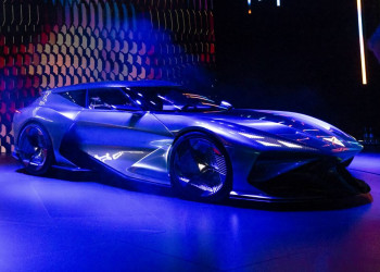 Le showcar de sport électrique Cupra DarkRebel affiche un design extérieur avant-gardiste