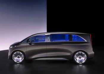 Le showcar Mercedes-Benz Vision V donne un aperçu d'un grand monospace ultra haut de gamme