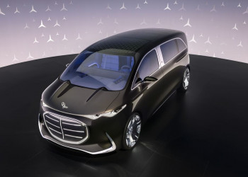 Le showcar Mercedes-Benz Vision V donne un aperçu d'un grand monospace ultra haut de gamme
