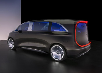 Le showcar Mercedes-Benz Vision V donne un aperçu d'un grand monospace ultra haut de gamme