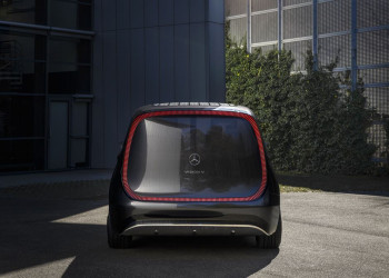 Le showcar Mercedes-Benz Vision V donne un aperçu d'un grand monospace ultra haut de gamme