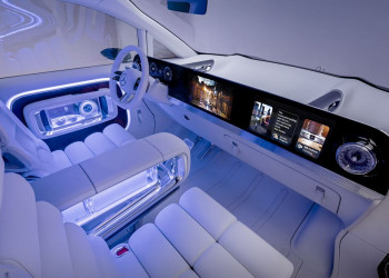 Le showcar Mercedes-Benz Vision V donne un aperçu d'un grand monospace ultra haut de gamme