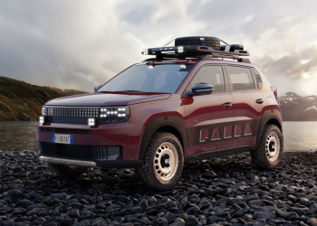Le modèle concept Grande Panda 4x4 de Fiat est l'héritier direct de la Panda 4x4 des années 80