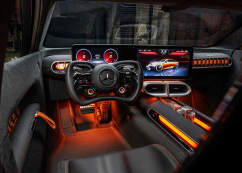 Le concept de coupé quatre portes AMG GT XX embarque un programme technologique électrique d'avant-garde
