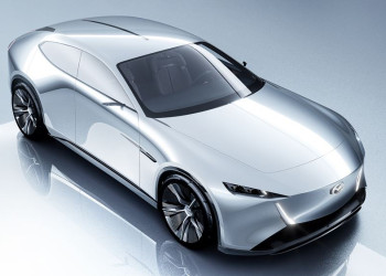 Le concept Vision X-Coupé incarne l'évolution du langage du design de Mazda