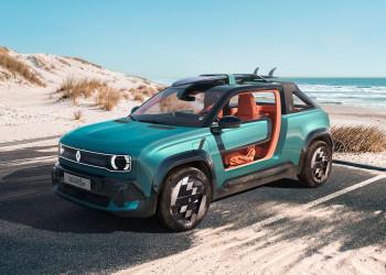 Le Renault 4 JP4x4 Concept revendique un esprit de baroudeur de loisir