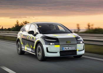 La consommation de l'Audi A2 e-tron électrique 190 ch s'établit à 12,8 kWh aux 100 km