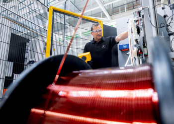L'usine Mercedes-Benz de Berlin-Marienfelde assure la production à grande échelle de moteurs électriques à flux axial