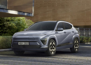 Le Hyundai Kona électrique se distingue par un design futuriste