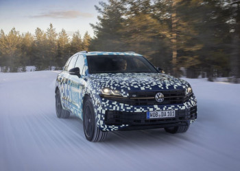 Le SUV Volkswagen Touareg mis à jour finalise ses essais à proximité du cercle artique