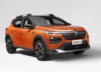 Le Renault Kardian affiche un look de petit SUV affirmé avec une silhouette robuste