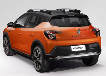 Le Renault Kardian affiche un look de petit SUV affirmé avec une silhouette robuste
