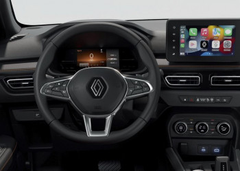 Le Renault Kardian affiche un look de petit SUV affirmé avec une silhouette robuste