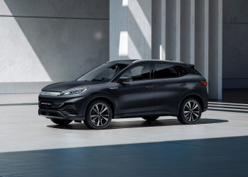 Le SUV compact électrique Byd Atto 3 présente des éléments de design inspirés des dragons