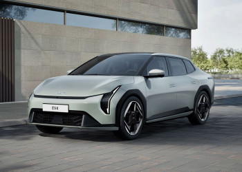 La berline Kia EV4 affiche un design avant-gardiste aérodynamique